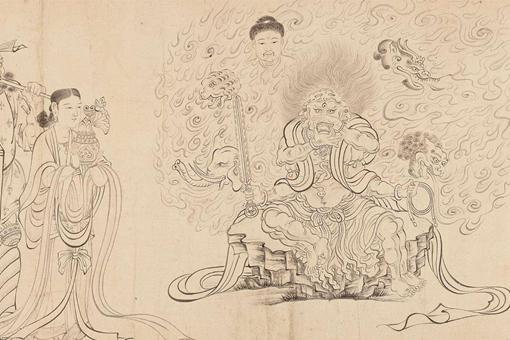 吴道子是哪个朝代的人物形象