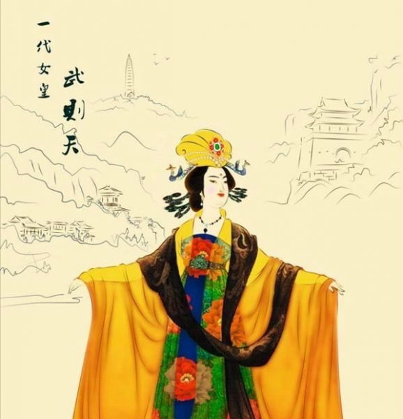 武则天长什么样子图片