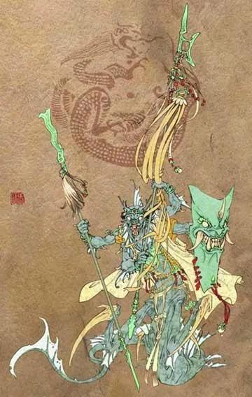 魃魈魁鬾是什么意思