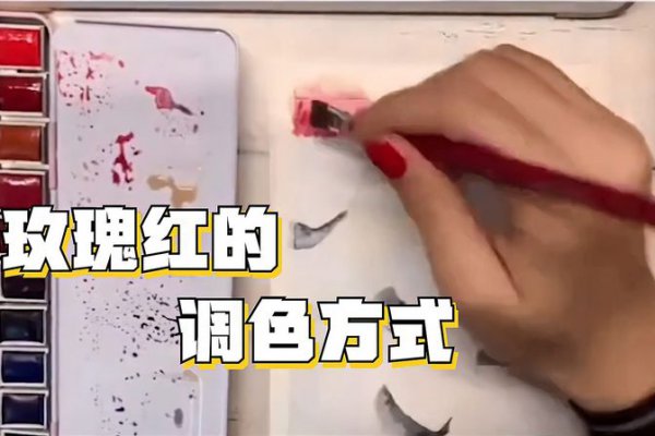 玫红色怎么调打造个性化色彩表现