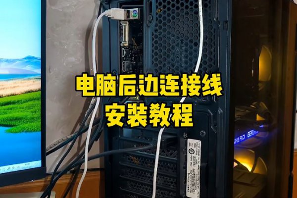 电脑电源线接法图解