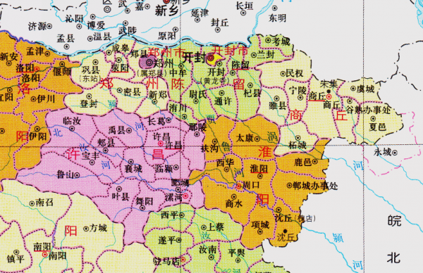 郑州市区是哪几个区
