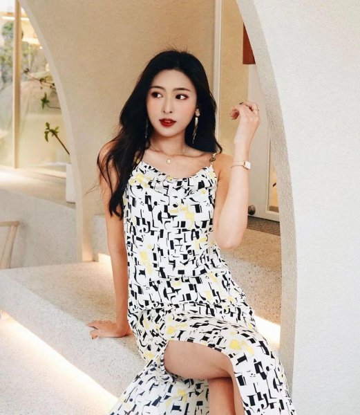 个子高长得漂亮气质好的女生