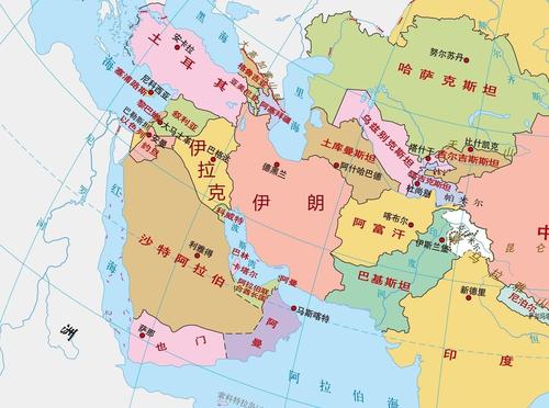伊朗属于什么亚洲地区的国家