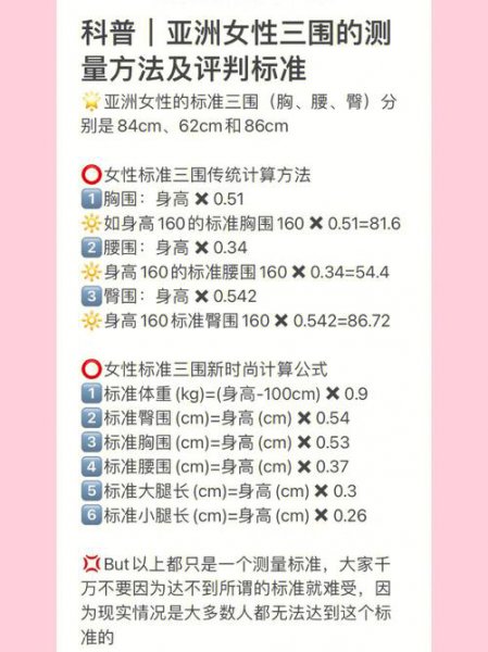女性说的三围是什么指的哪三点