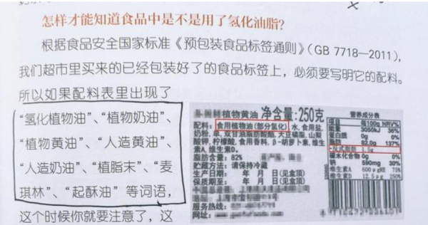 起酥油一定含有反式脂肪酸吗