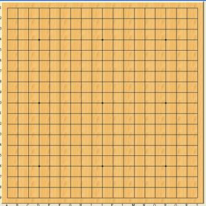 围棋棋盘由纵横多少条线组成