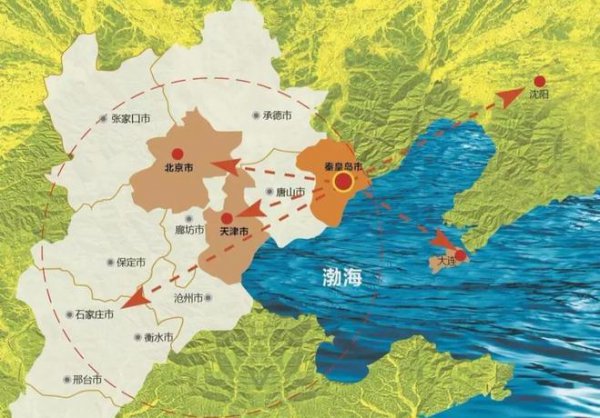 渤海在哪个城市能看见