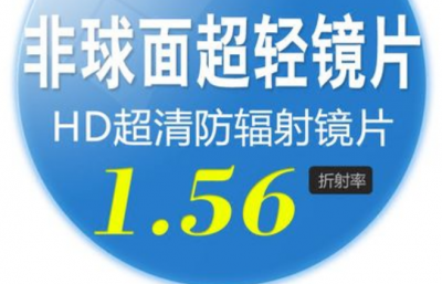 非球面镜片什么意思 1.56非球面镜片适合多少度