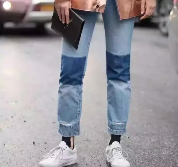 牛仔裤破洞怎样防止洞越来越大