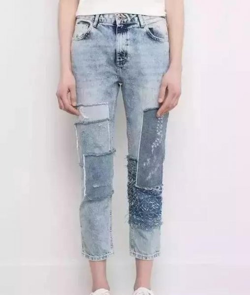 牛仔裤破洞怎样防止洞越来越大