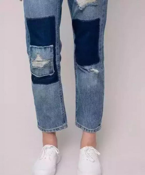 牛仔裤破洞怎样防止洞越来越大