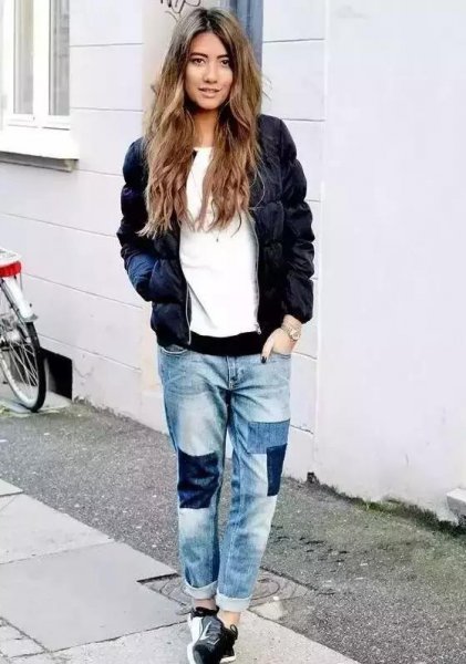 牛仔裤破洞怎样防止洞越来越大