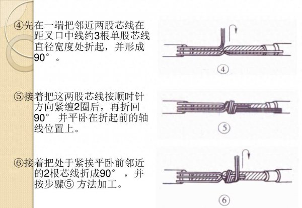 各种电线接头方法