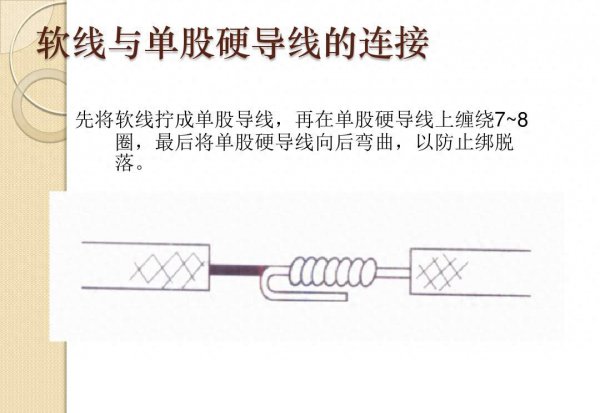 各种电线接头方法