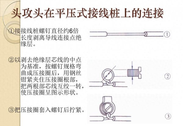 各种电线接头方法