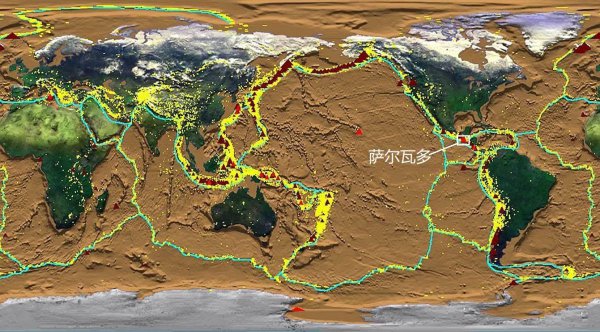 萨尔瓦多地图位置在哪里