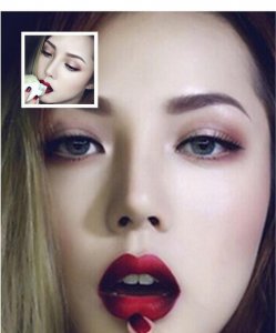 韩国彩妆女王pony复古冷艳红石榴妆