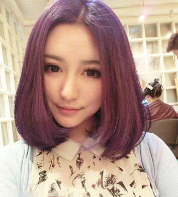 可爱甜美又修脸的冬季梨花头发型图片大集合