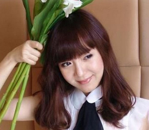 秋季首选梨花头发型