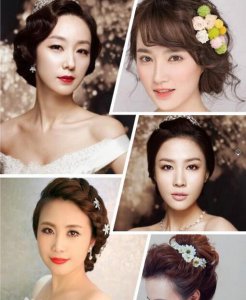 时尚韩式新娘女生发型图片 韩式时尚新娘发型集锦