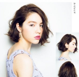 最hot学生沙宣头烫发发型图片 潮流学子时尚烫发造型展示