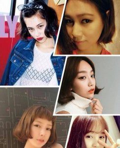 呈现小脸效果的沙宣头短发发型 展现沙宣短发魅力轻松减龄呈现小脸效果