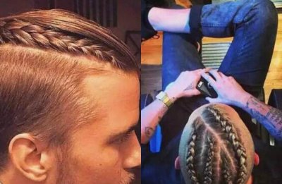 男人们爱上的丸子头麻花辫发型 受男士喜爱的丸子头编发发型