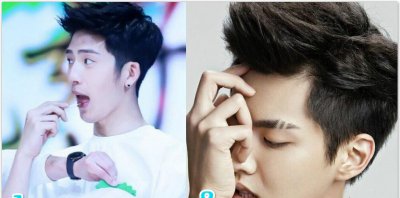 2024男明星飞机头发型图片 2024年男明星飞机头造型照片