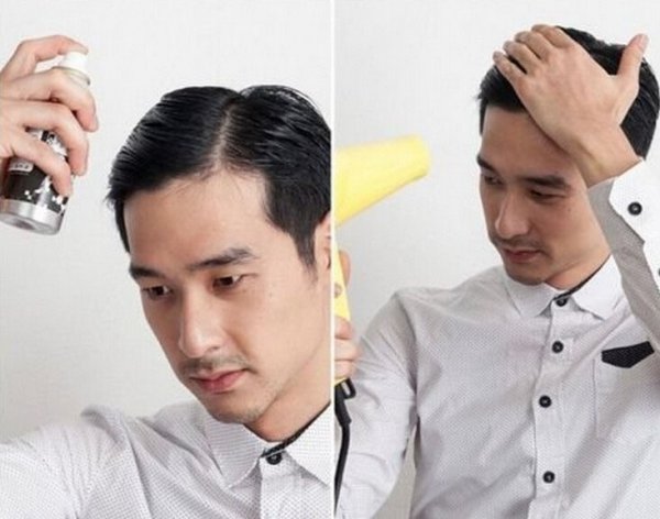 大背头发型怎么弄？