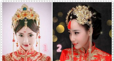 古典端庄中式新娘发型图片 典雅中式新娘发型图赏