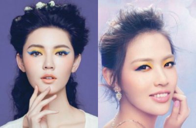 五款超热门时尚色彩新娘妆图片 五种热门时尚色彩的新娘妆照片