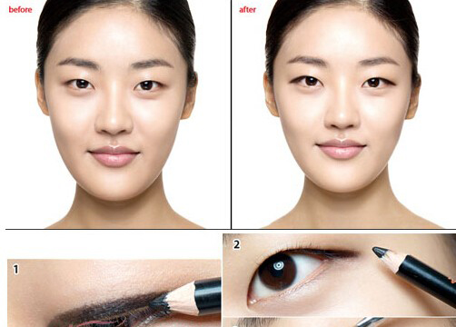 单眼皮怎么画眼妆？