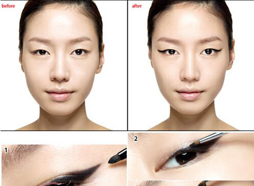 单眼皮怎么画眼妆？