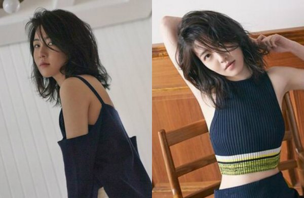韩国流行发型女中长发发型最惹人喜爱