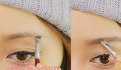 韩式眉毛的两种不同画法 创意演绎：打造韩式眉型的两种独特技巧