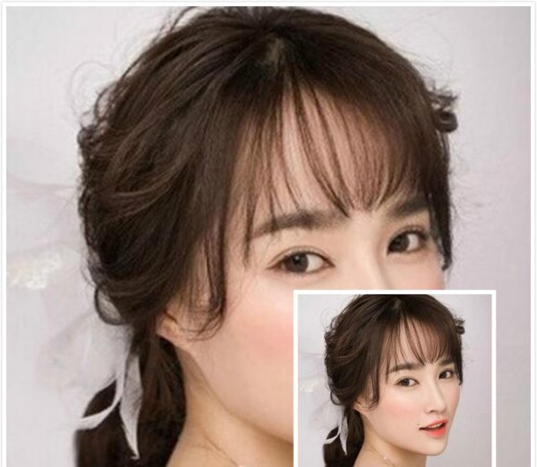 韩式新娘发型图片