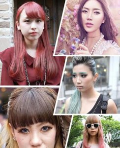 个性染发女生发型 增添单调夏日色彩