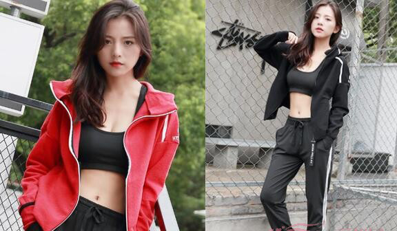健身跑步运动服套装