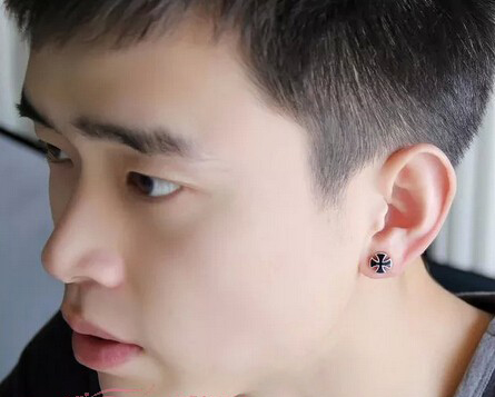 2024韩版流行男士耳环款式
