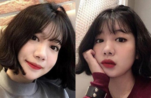 韩国流行发型女短发图片欣赏