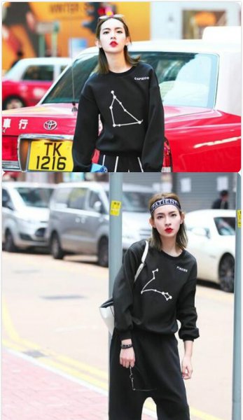 韩版女装春装新款欧美风套头卫衣