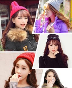 冬季女生卷发发型图片 让寒冬充满温暖！