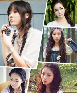 日系森女必备长发发型图片 日风森女长发造型集锦