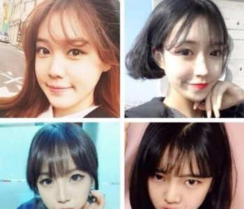 流行韩式空气刘海发型图片 时尚的韩式空气刘海发型图片分享