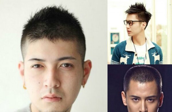 男士发型：清爽个性短发毛寸图片