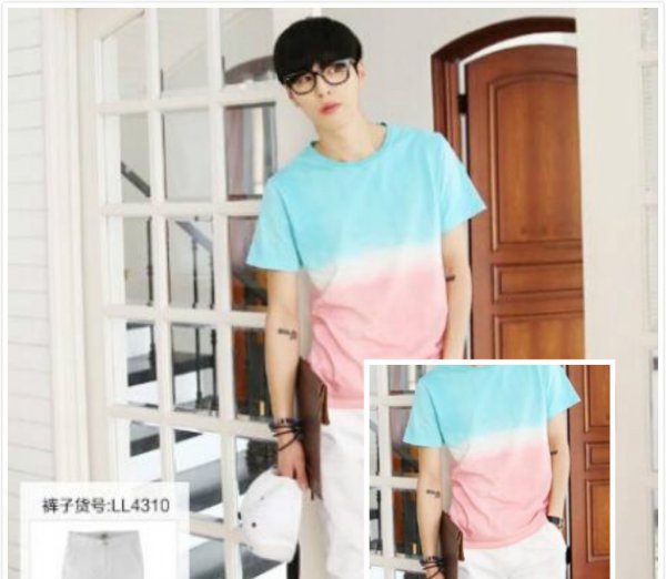 夏季男生服装搭配图片