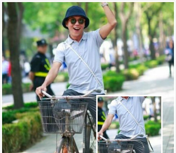 夏季男生穿衣打扮：时尚T恤型男街拍搭配