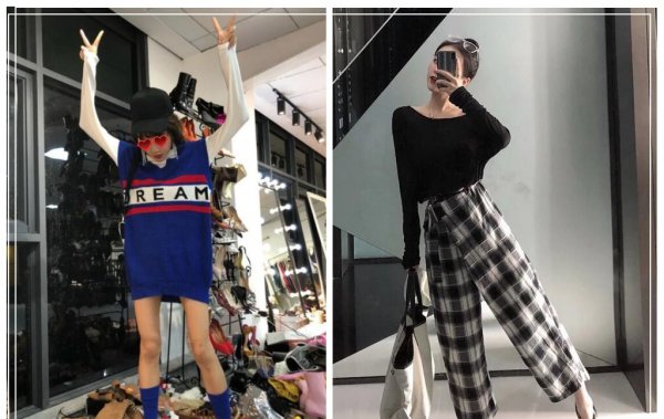 臀部大女生秋季怎么穿衣
