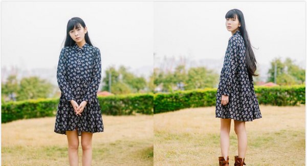 春季最潮新款森女系女装连衣裙